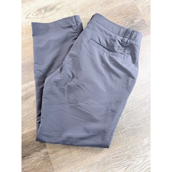 Under Armour Other - Under Armour Mens Match Play Golf Pants Black Straight Leg 34x30 Performance
